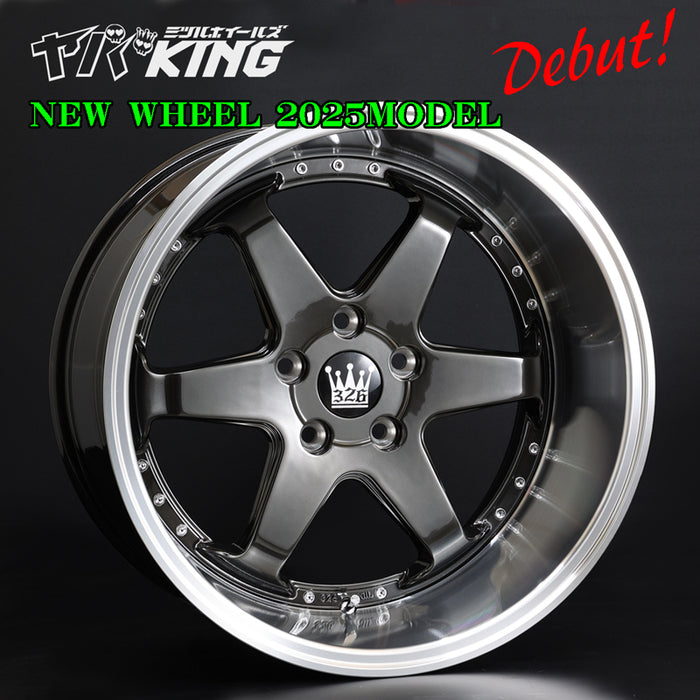 326POWER Yabaking Rim's Flow Wheels - PCD: 5x100 - Scratch, imperfection Outlet Price 50% Off