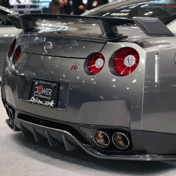 326POWER 3D☆STAR Boot Spoiler for Nissan R35 GT-R