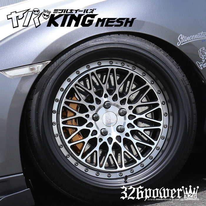 326POWER Yabaking Mesh 18" Wheels