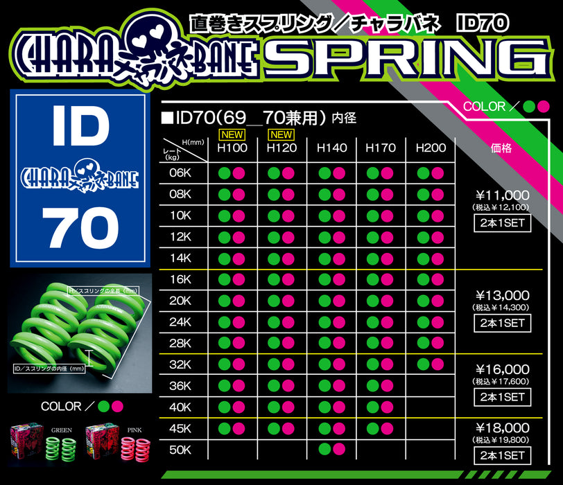 326POWER Charabane Springs - ID70 - H100