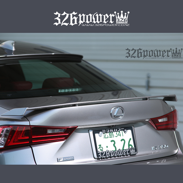 326POWER 3D☆STAR Boot Spoiler for Lexus IS250/IS300h/IS350