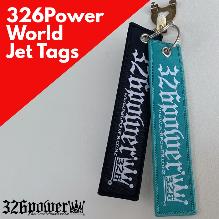 (NZ STOCK) 326POWER WORLD Jet Tag