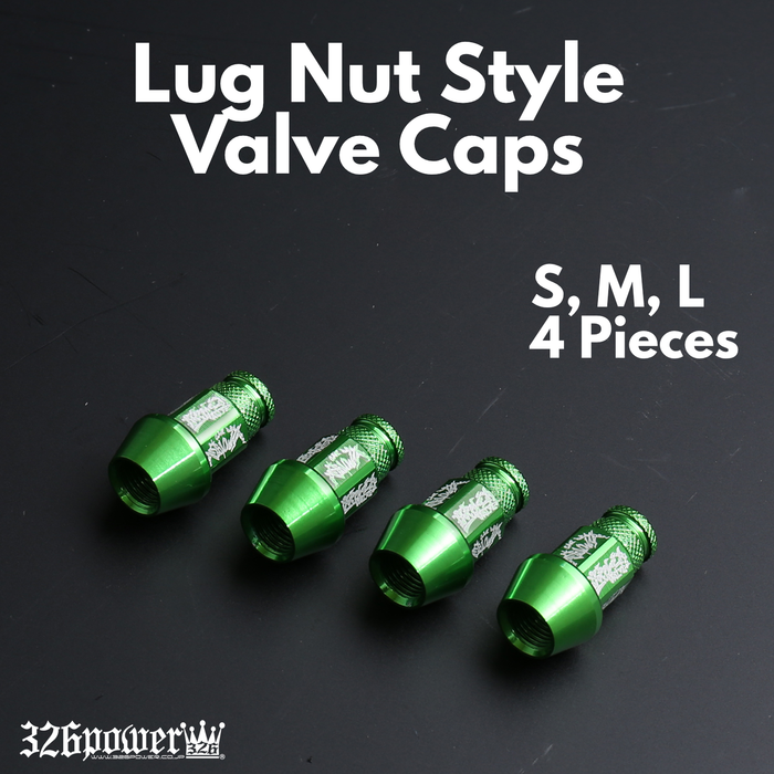 326POWER Lug Nut Style Valve Cap