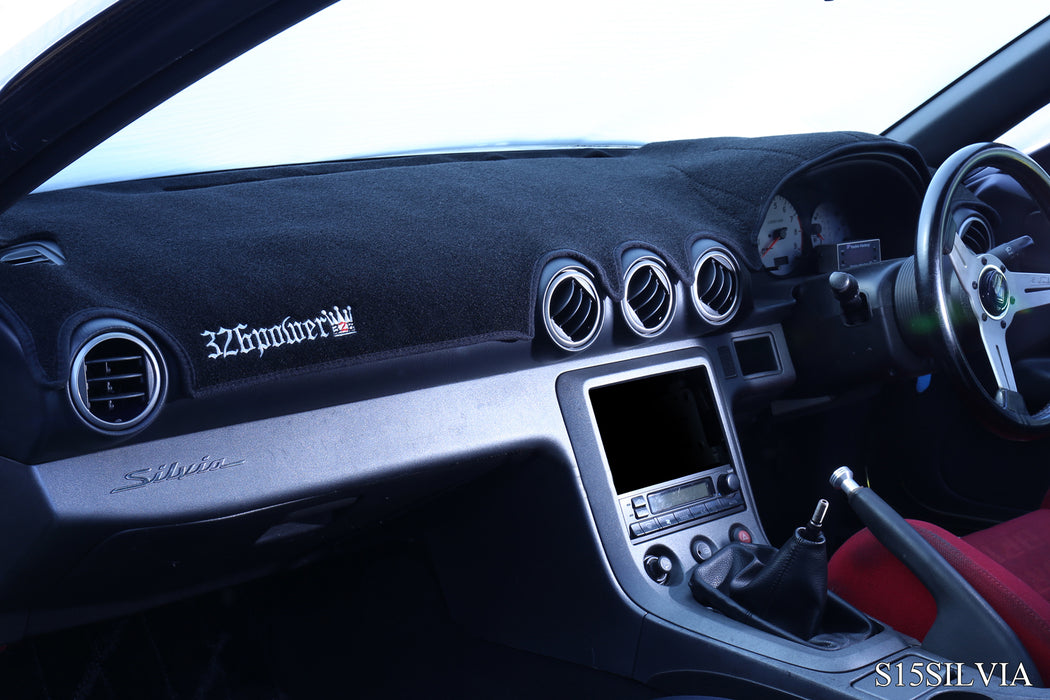 326POWER Dashboard Mats (Nissan 180SX, S13, S14, S15)