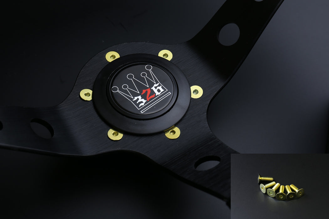 326POWER JAPAN Rally Quick Steering Wheel